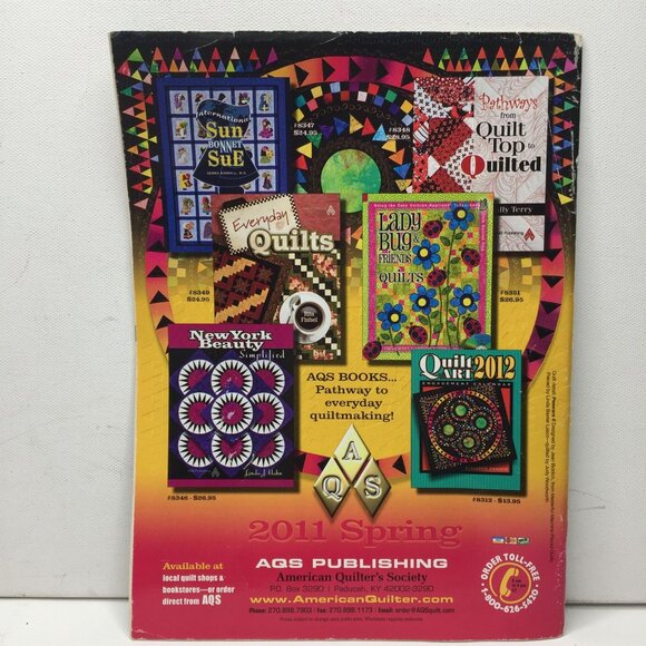 McCalls Quick Quilts Magazine Feb Mar 2011 15 Sewing Patterns & Tips Modern Easy - Picture 12 of 13